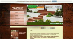 Desktop Screenshot of palisander-tarasy.pl