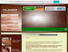 Tablet Screenshot of palisander-tarasy.pl